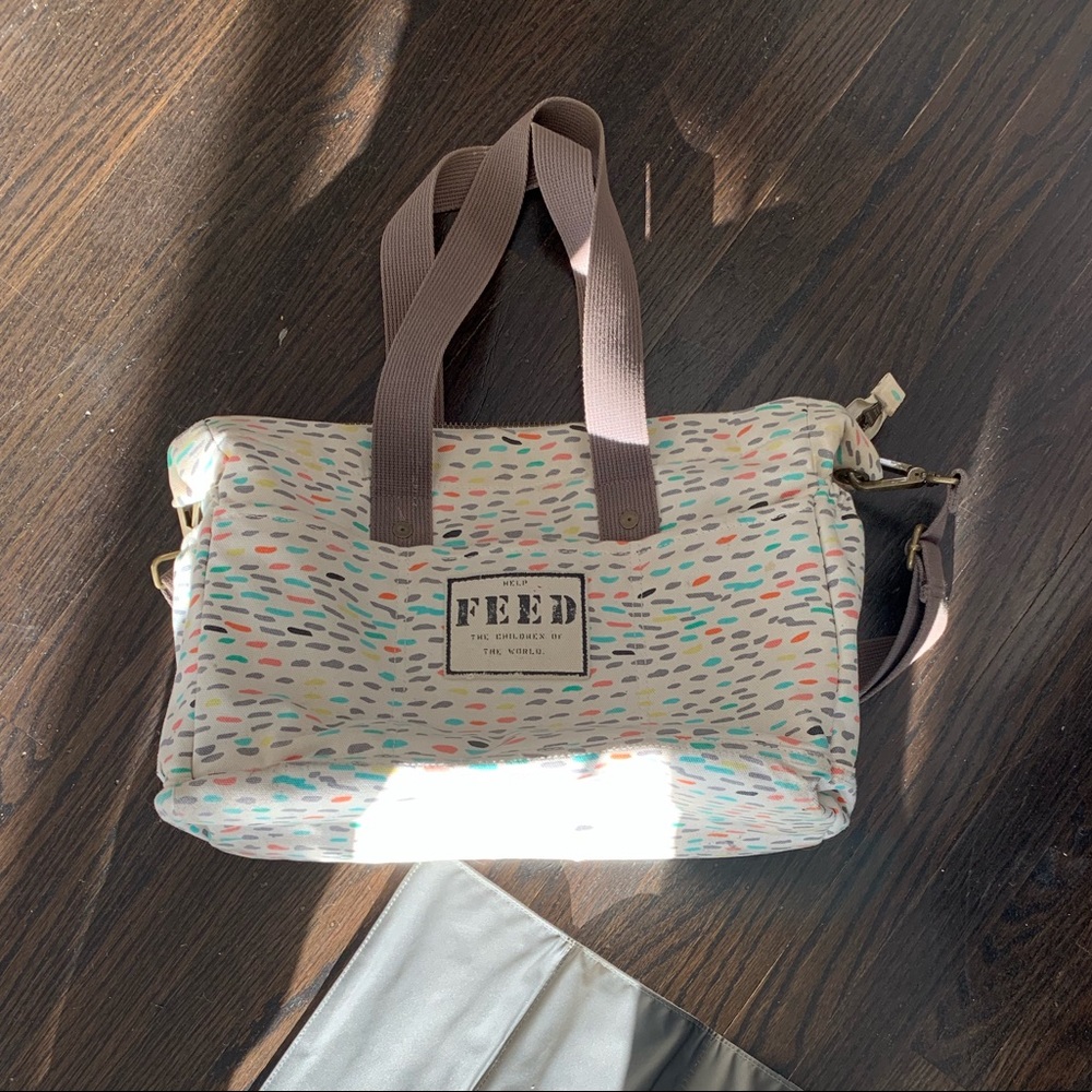 Oh Joy x feed diaper bag. Gently used.